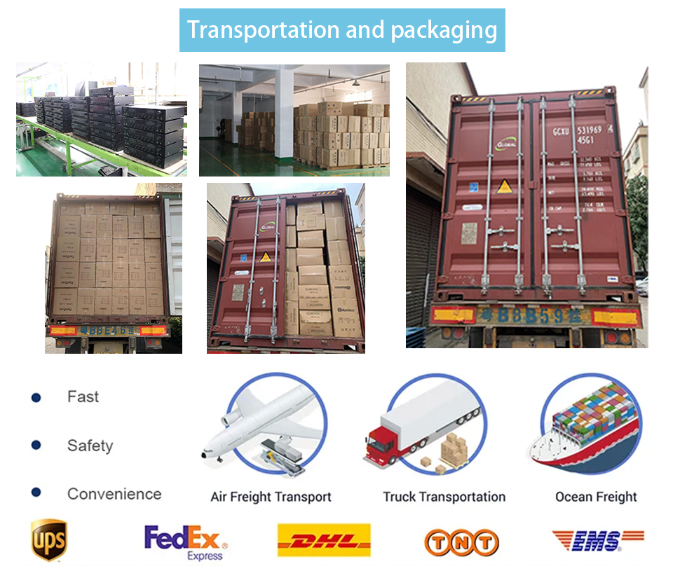 transportation and packging outdoor amplifier