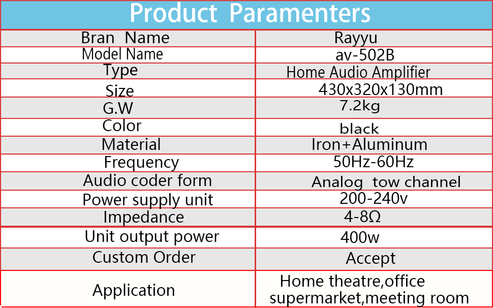 400w power amplifier