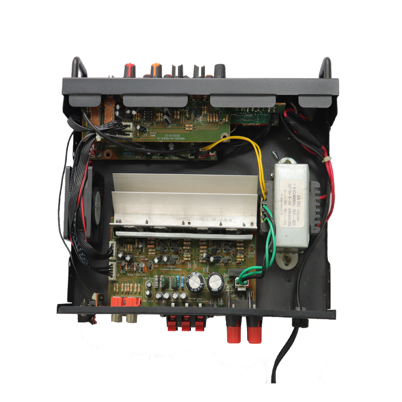 2 Channel 100W MiNi Design With Bluetooth, USB/SD, FM Input,Home Power Amplifier.