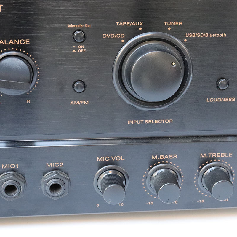 OEM/ODM 360W Home Theatre Audio System Blue tooth Power Amplifier With Remote Control, dB-502-15-BT