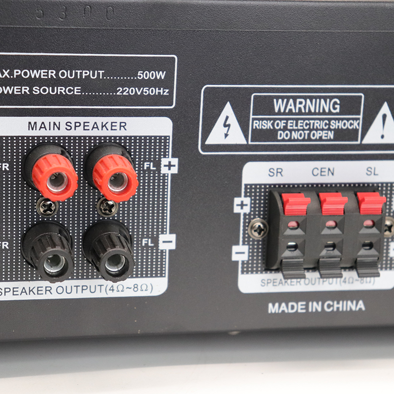 100W home Amplifier Multi-group karaoke input BBE circuit adjustment for indoor, FC-A5000