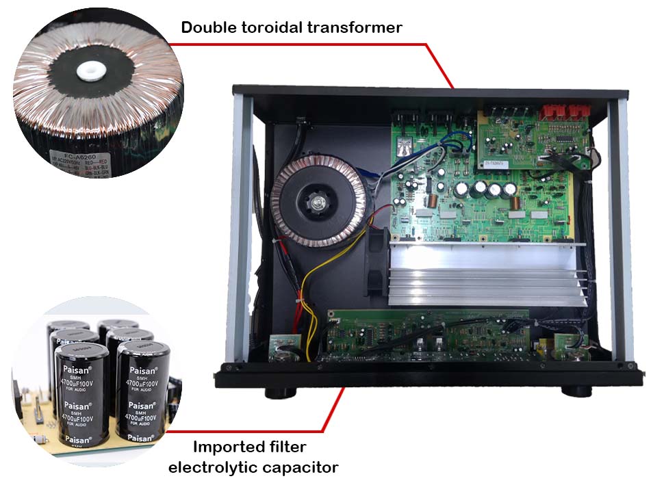 600 watt home stereo amplifier