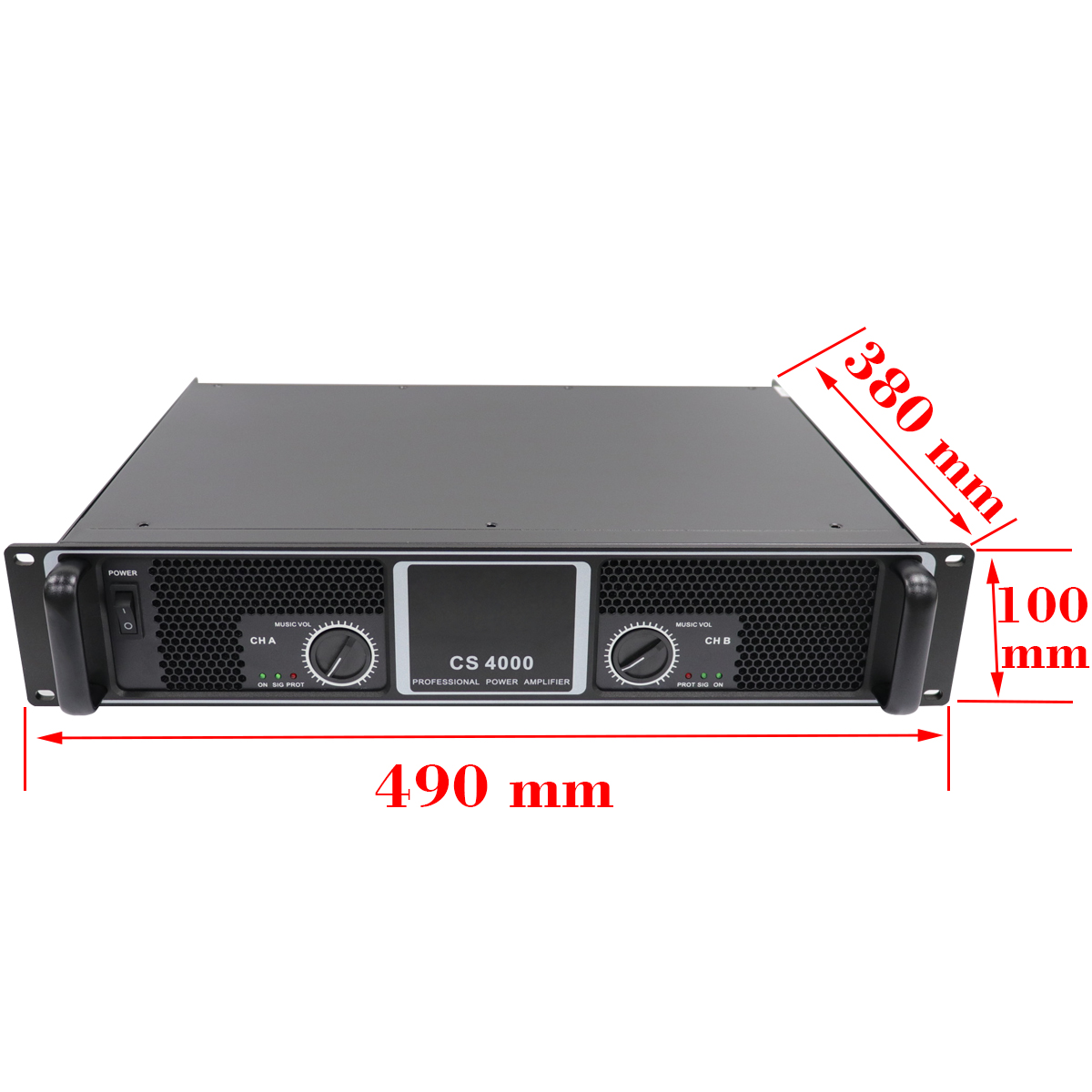 Stock Available 200W Dual channel Professional amplifier for conference rooms, CS-4000