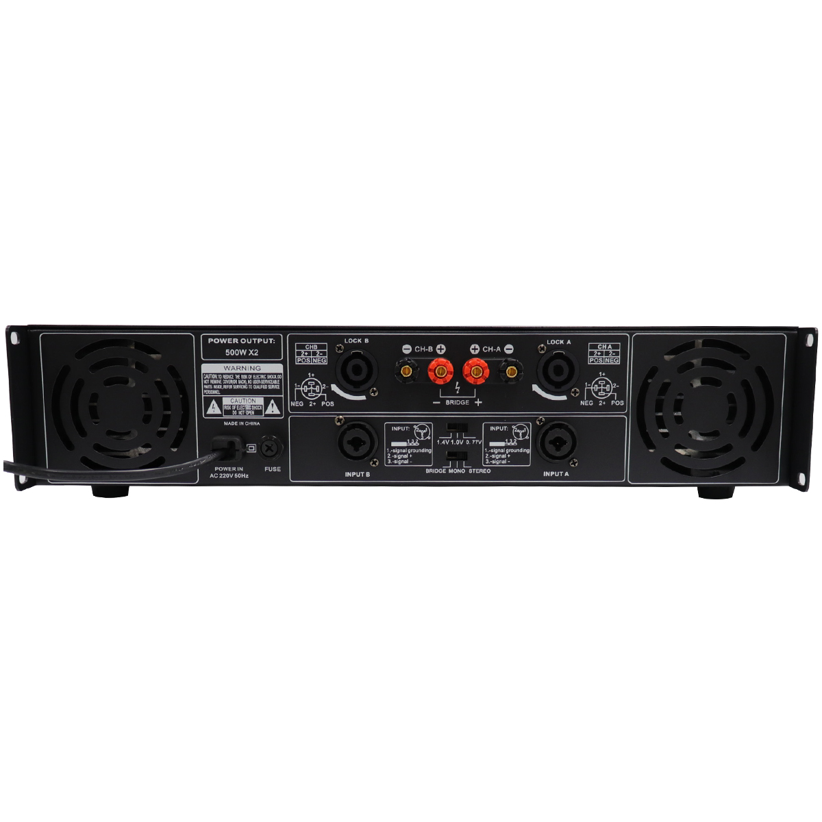 Stock Available 200W Dual channel Professional amplifier for conference rooms, CS-4000