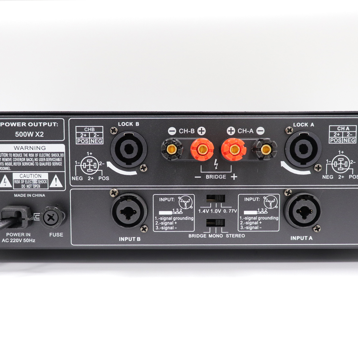 Stock Available 200W Dual channel Professional amplifier for conference rooms, CS-4000