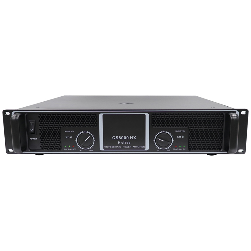 The New 800W*2 two channel multiple interconnections Amplifier for professional music, CS-8000HX