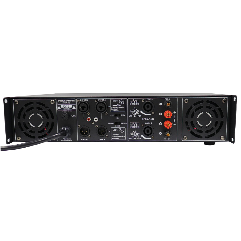 The New 800W*2 two channel multiple interconnections Amplifier for professional music, CS-8000HX