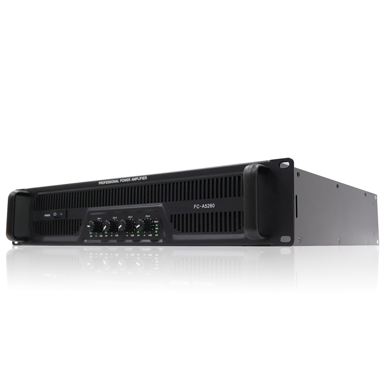 Wholesale Direct Sales 250W*4 high quality low pitched Amplifier for Karaoke, FC-A5260