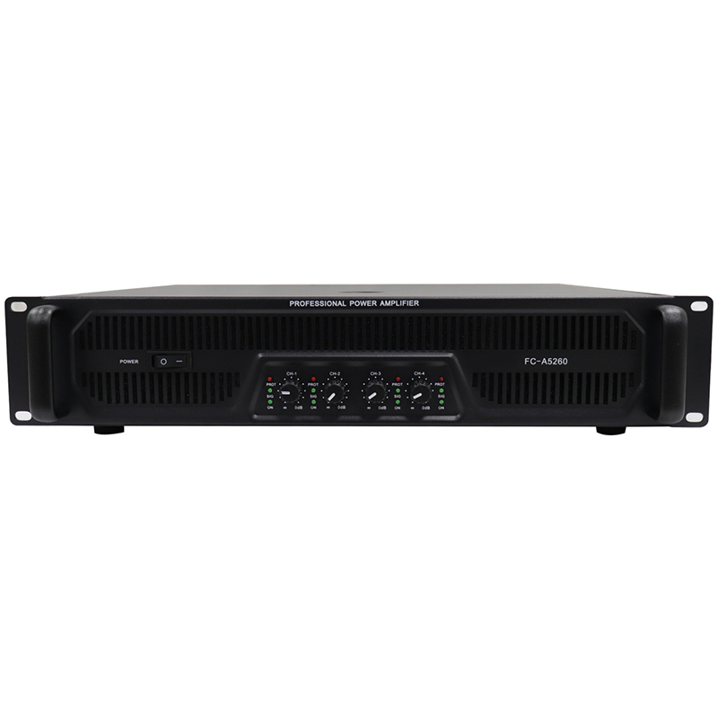 Wholesale Direct Sales 250W*4 high quality low pitched Amplifier for Karaoke, FC-A5260