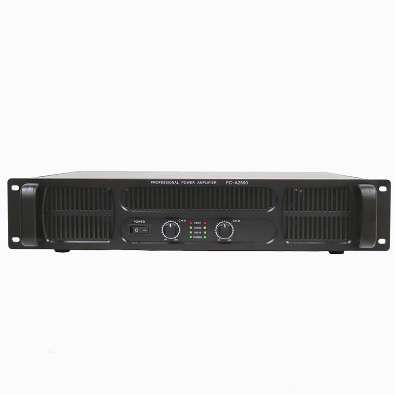 Factory wholesale 2 Channel 250W Audio Amplifier for Stage, Meeting Room and KTV, FC-A2500