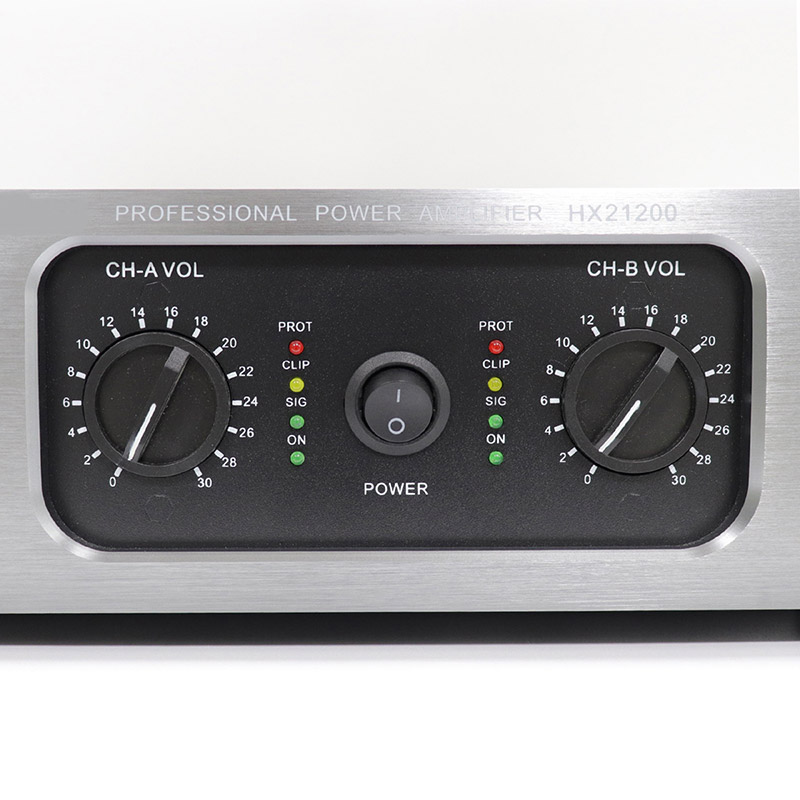 Factory wholesale 1200W*2 Ultra high power 2CH Amplifier audio for Large venue, HX21200