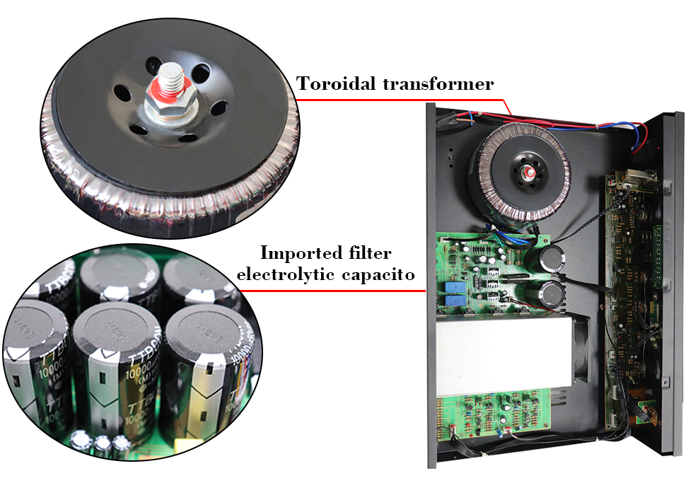5.1 channel amplifier