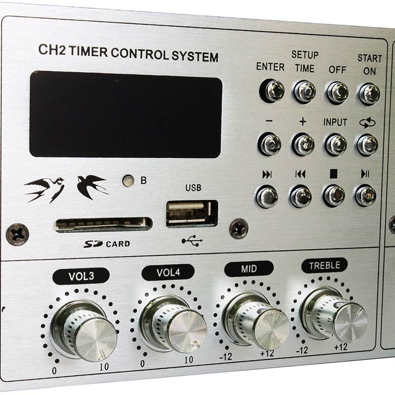 Bird Sound Nest Built Audio 2 channel 25W special nest machine for swallows home audio Amplifier, FC-A888