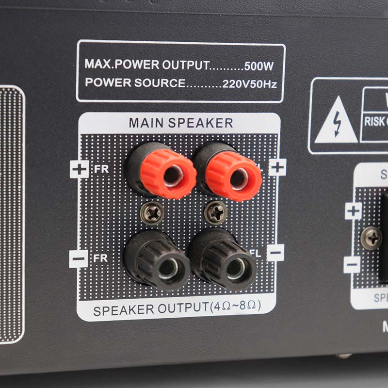 db dj 5.1ch stereo home audio with USB/SD/FM/BT professional power amplifier for home karaoke, FC-A5200