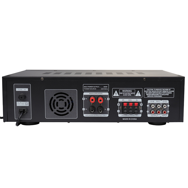 db dj 5.1ch stereo home audio with USB/SD/FM/BT professional power amplifier for home karaoke, FC-A5200