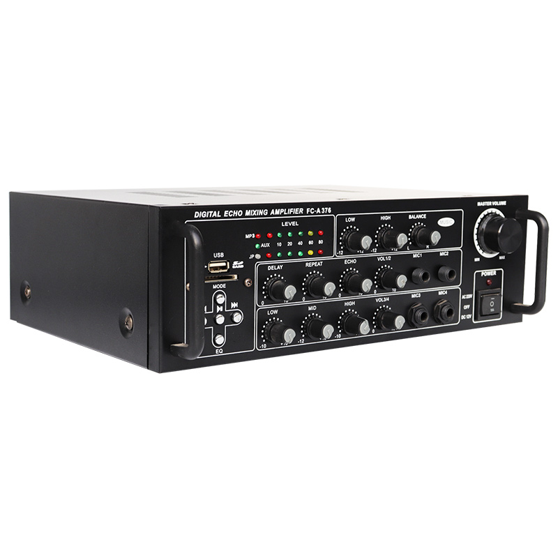 Hot sale 5.1 channel digital 50w dual channel audio power amplifier with blue tooth for parties, FC-A376