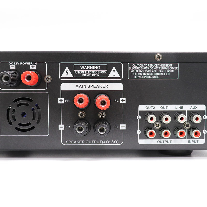Hot sale 5.1 channel digital 50w dual channel audio power amplifier with blue tooth for parties, FC-A376