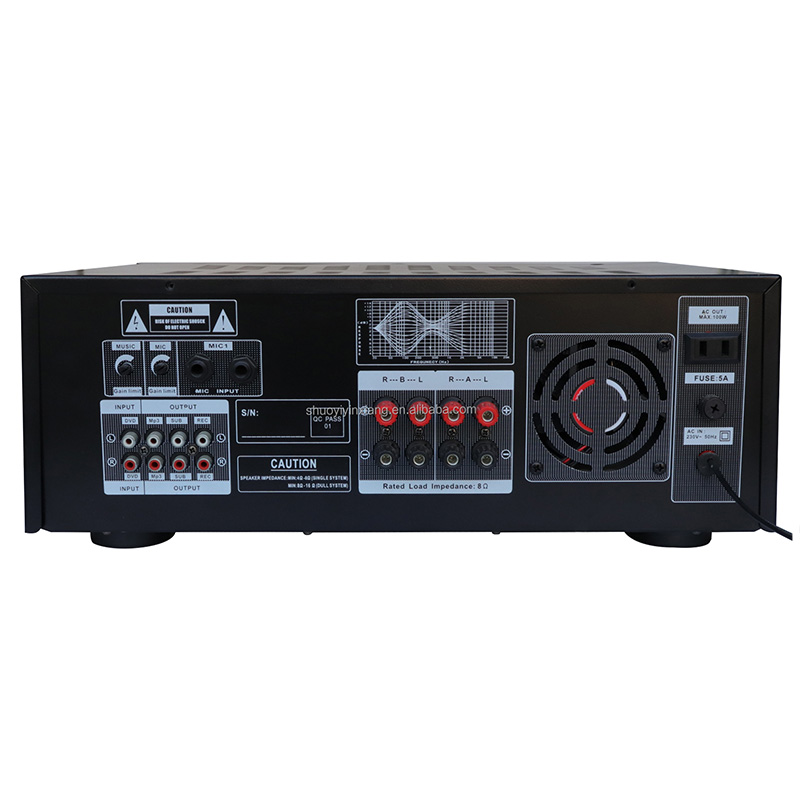 High quality home amplifier audio stereo power supply Bluetooth FM radio home theater mini audio, FC-A12
