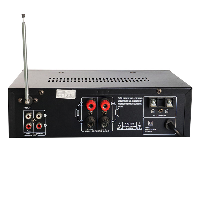 Class D Professional Board Karaoke Stereo Mini Mixer Sound 2.0 Channel HI-FI Home Amplifier, BV-20-BT