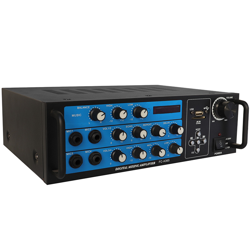 Factory customized 50w power amplifier 220V voltage household audio suitable for karaoke, FC-A365