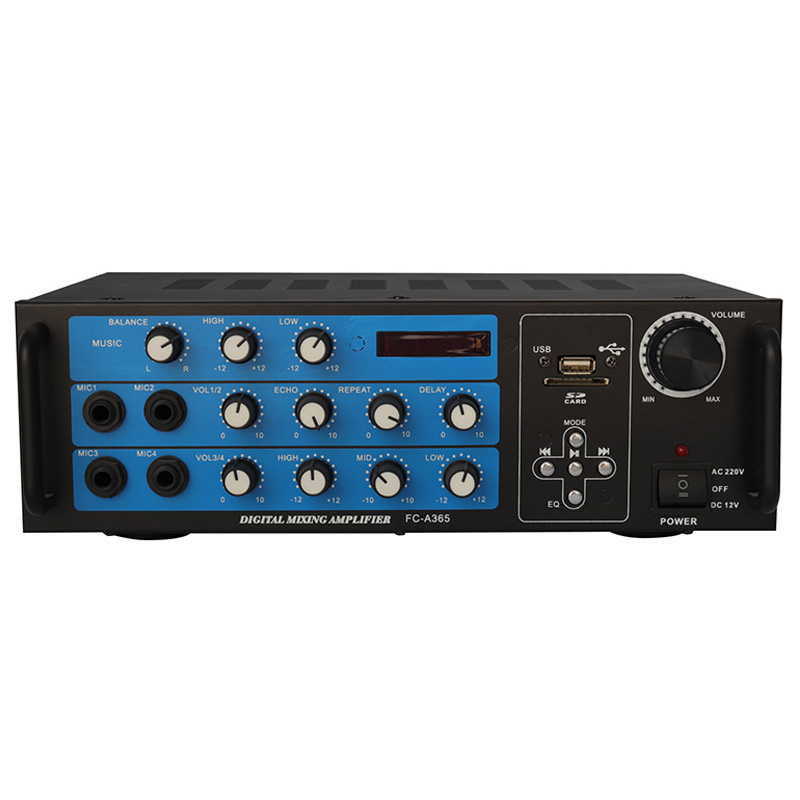 Factory customized 50w power amplifier 220V voltage household audio suitable for karaoke, FC-A365