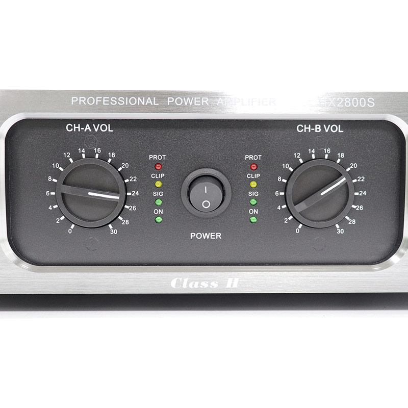 New product 600w 2.0 channels Heavy bass Professional power amplifier for performances, HX2800S