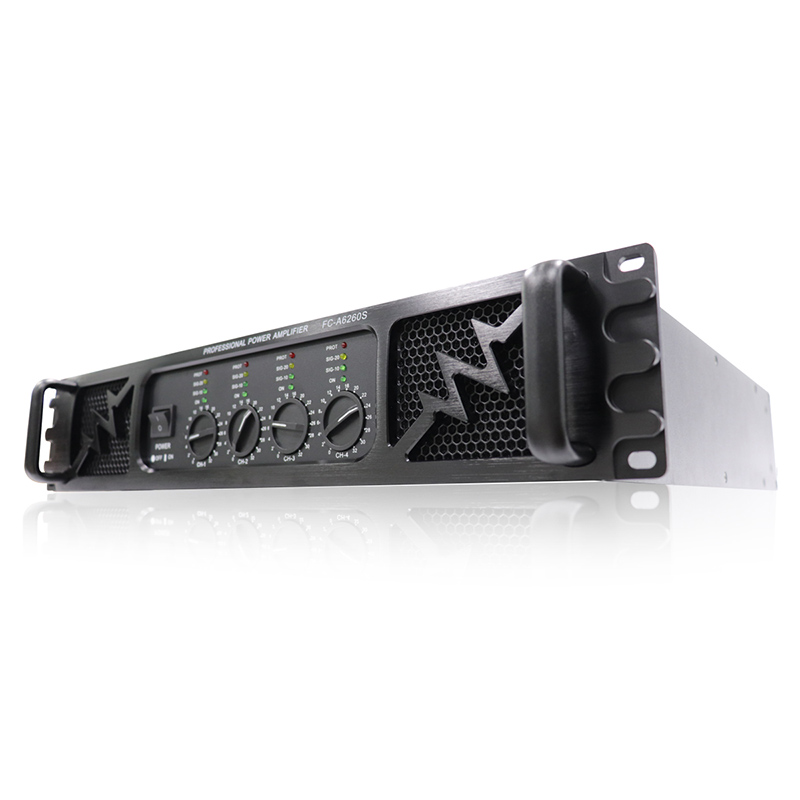 4 Channel 250W Power Amplifier, Audio Power Amplifier, Sound  Amplifier, FC-A6260S