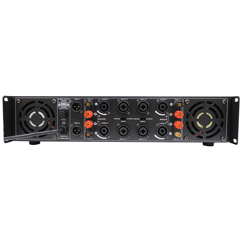 4 Channel 250W Power Amplifier, Audio Power Amplifier, Sound  Amplifier, FC-A6260S