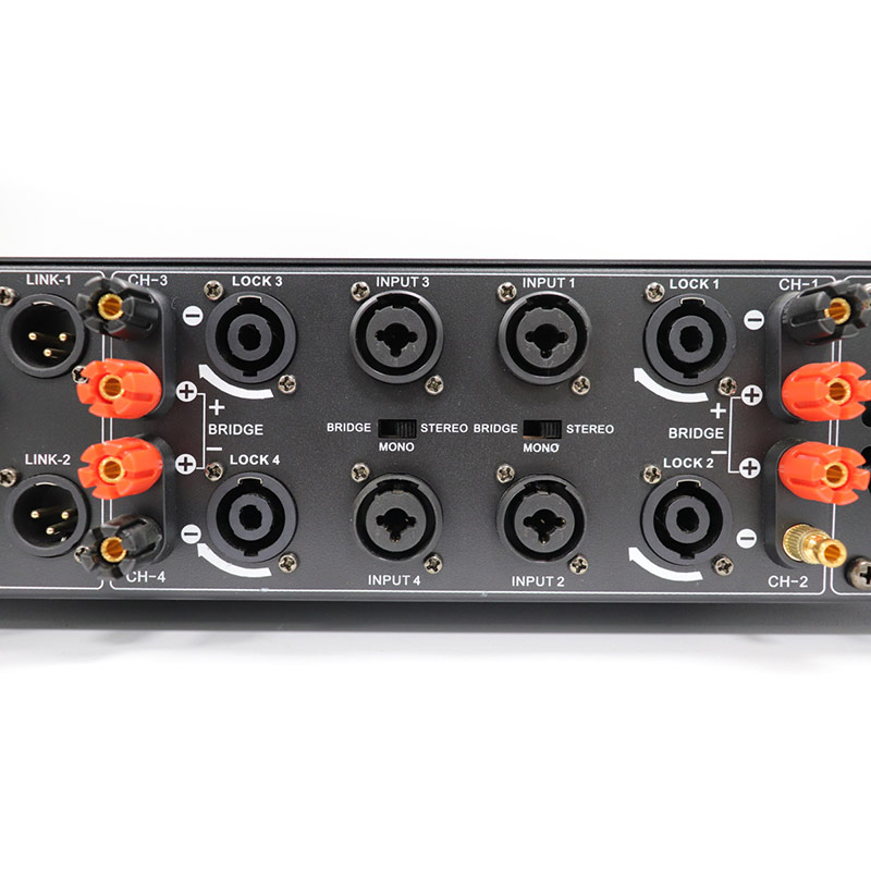 4 Channel 250W Power Amplifier, Audio Power Amplifier, Sound  Amplifier, FC-A6260S