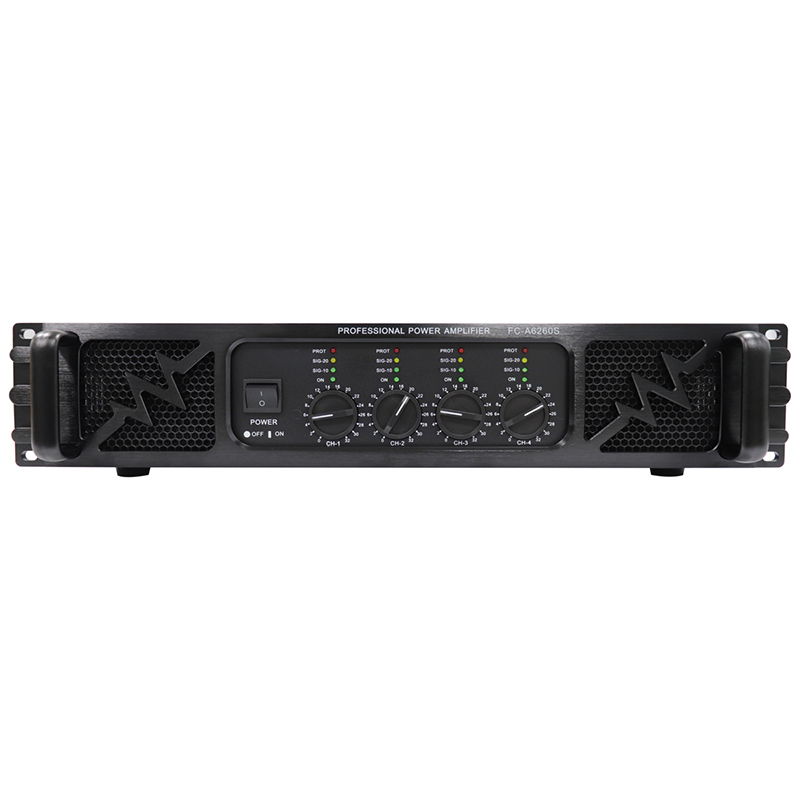 4 Channel 250W Power Amplifier, Audio Power Amplifier, Sound  Amplifier, FC-A6260S