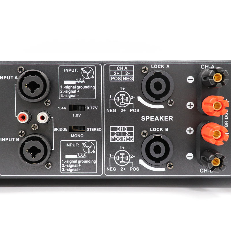 Source Factory 2-Channel 400w Professional Power Amplifier for loudspeaker system, FC-A4500
