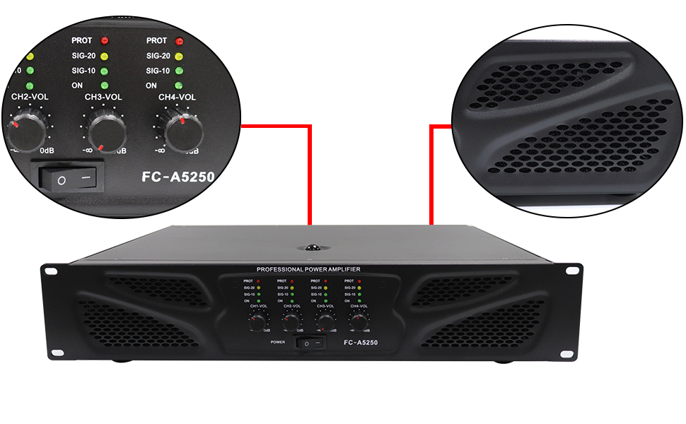 power amplifier for speakers