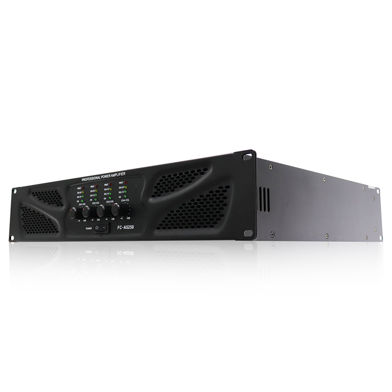 Hot sales 250W Independent four channel Professsional Power Amplifier for stage, FC-A5250