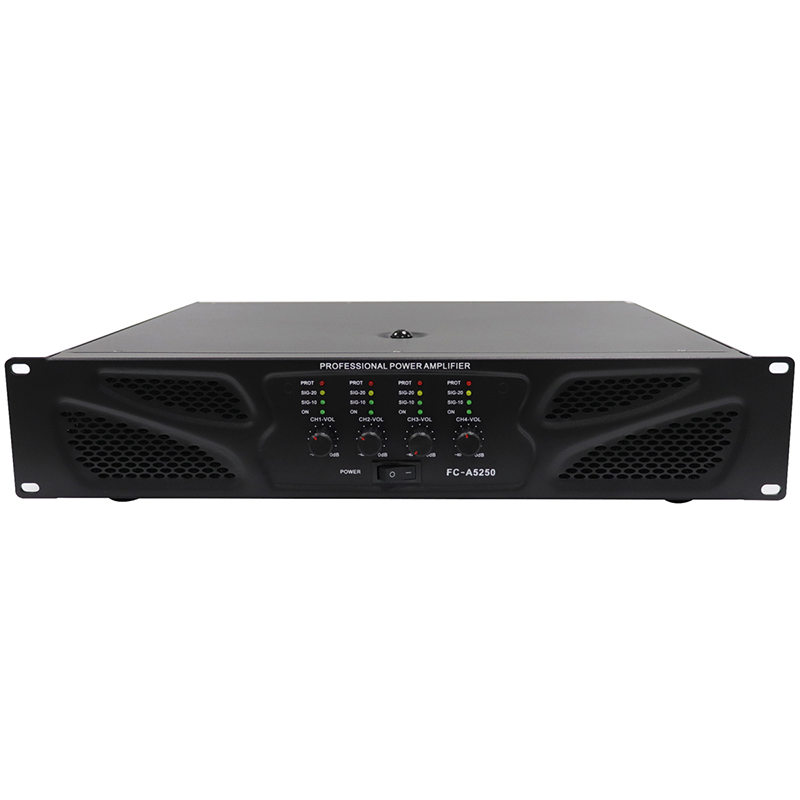 Hot sales 250W Independent four channel Professsional Power Amplifier for stage, FC-A5250