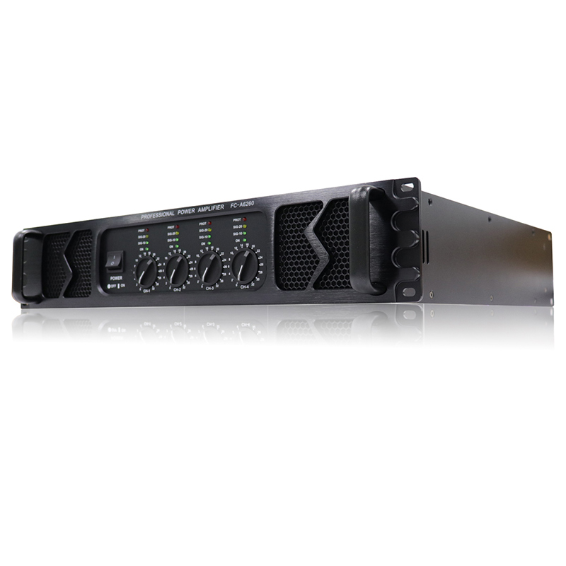 Direct wholesale of manufacturers 4.0 Channel 250w Posterior stage Professional Power Amplifier, FC-A6260