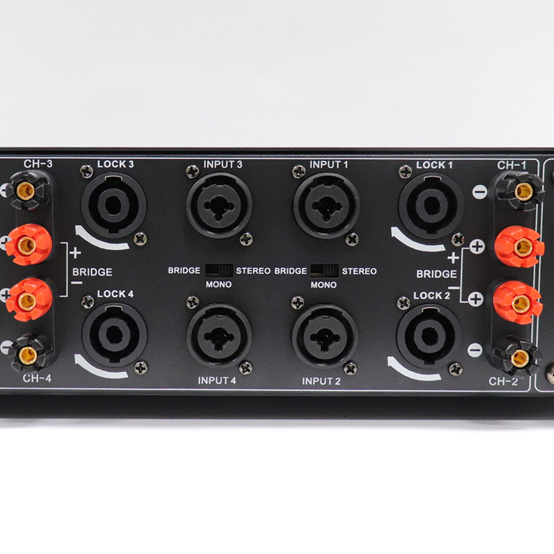 Direct wholesale of manufacturers 4.0 Channel 250w Posterior stage Professional Power Amplifier, FC-A6260