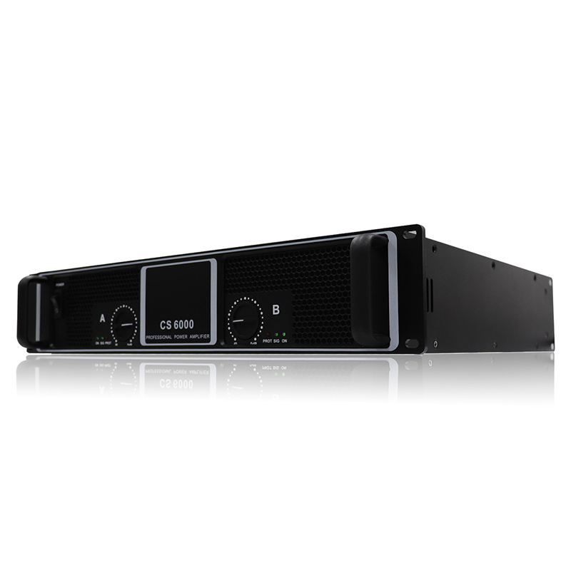 high-quality 2 Channel 600W Amplifier speaker Pro Audio Equipments for bars, CS-6000
