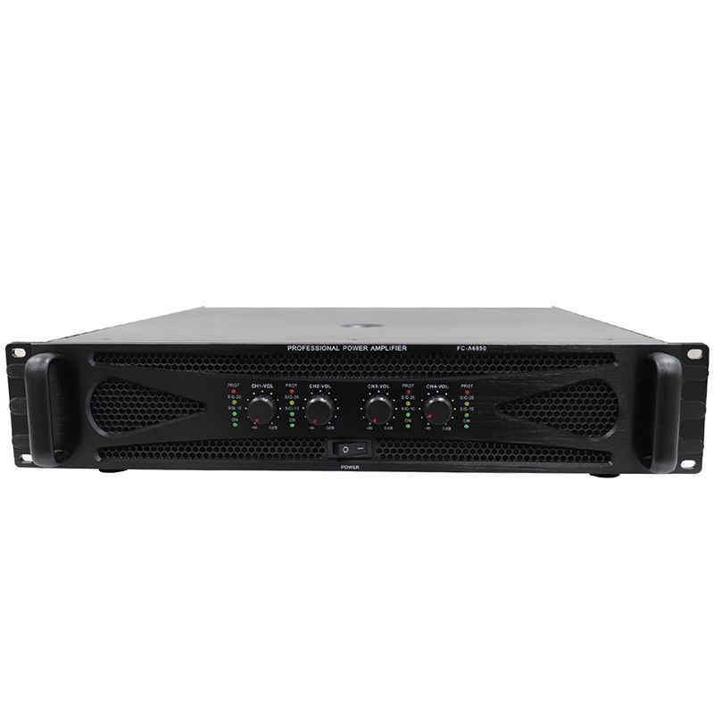 High Power 4 Channel 600w Professional Power Amplifier Professional Stereo Amplifier FC-A6850