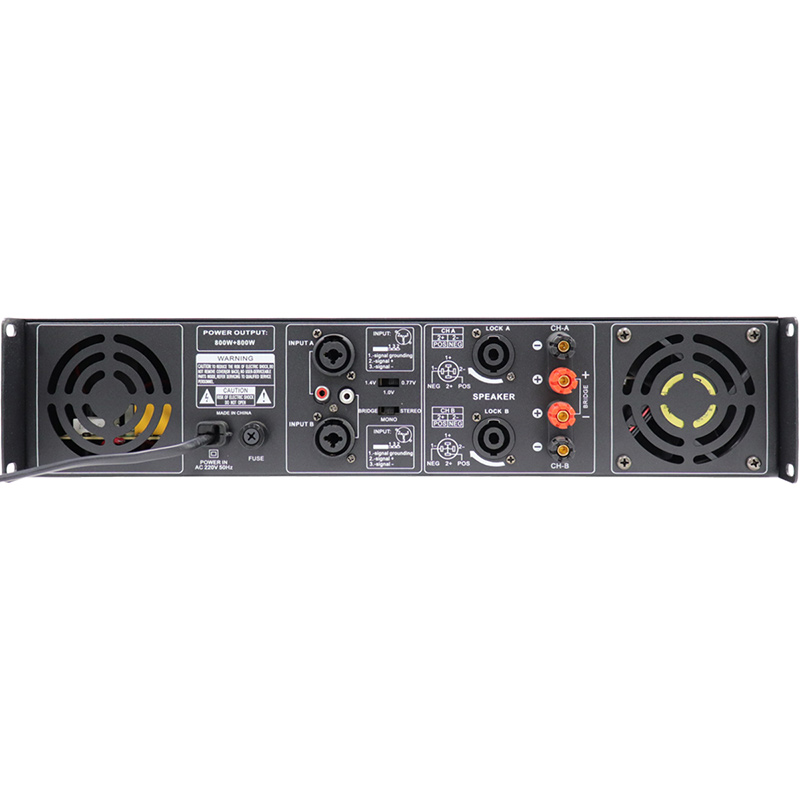 Wholesale customization 2 Channel 200w Stereo Audio Professional Power Amplifier for perform FC-A2200
