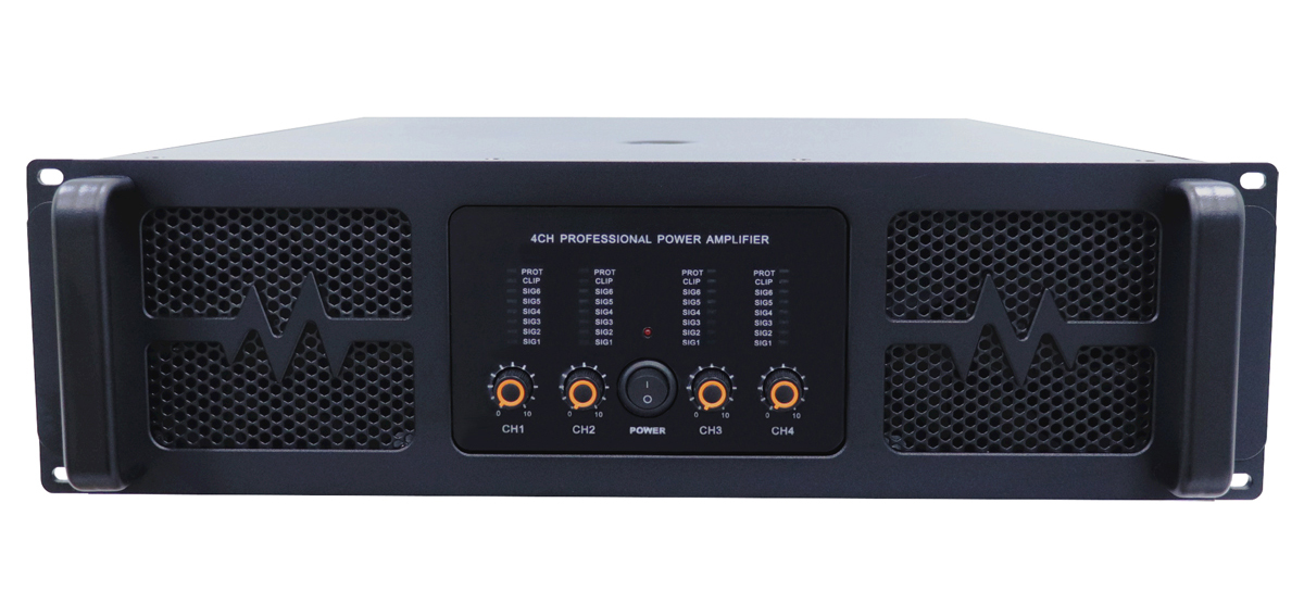 4CH professional power amplifier