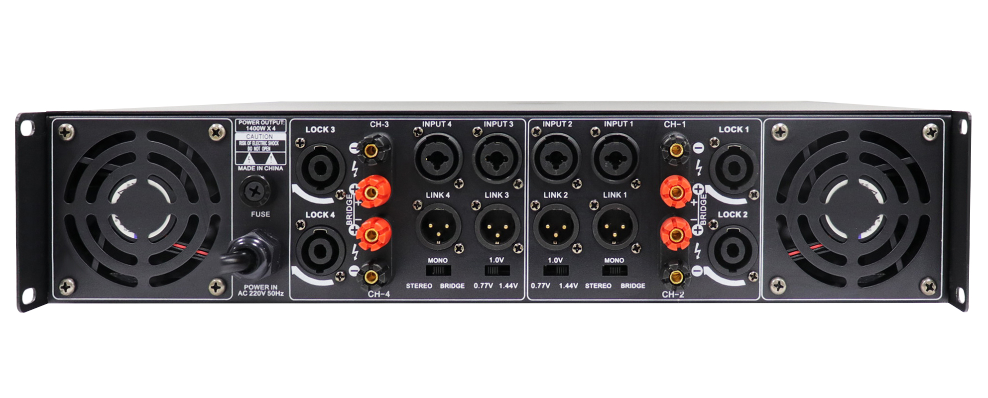 4 Channels amplifier 4 Channels amplifier