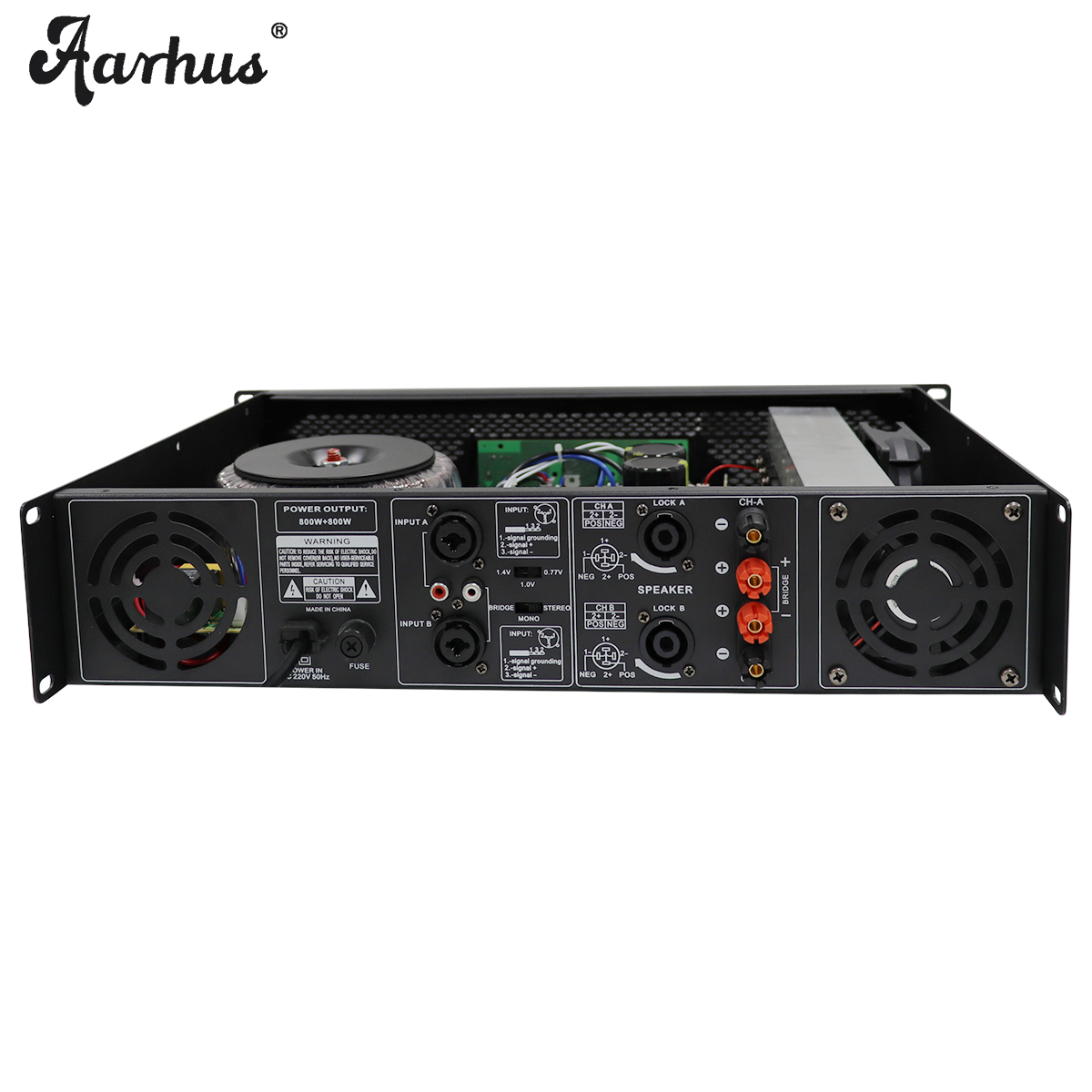 Professional 2-Channel Power Amplifier for OEM Audio Systems, SY2600