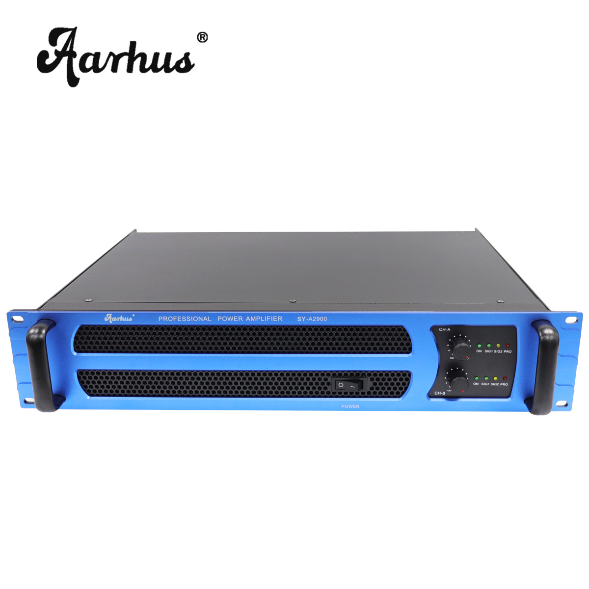 Class AB Audio Amplifiers Products 300watts Dual Channel Audio Analog Amplifier For Outdoors, SY-A2900