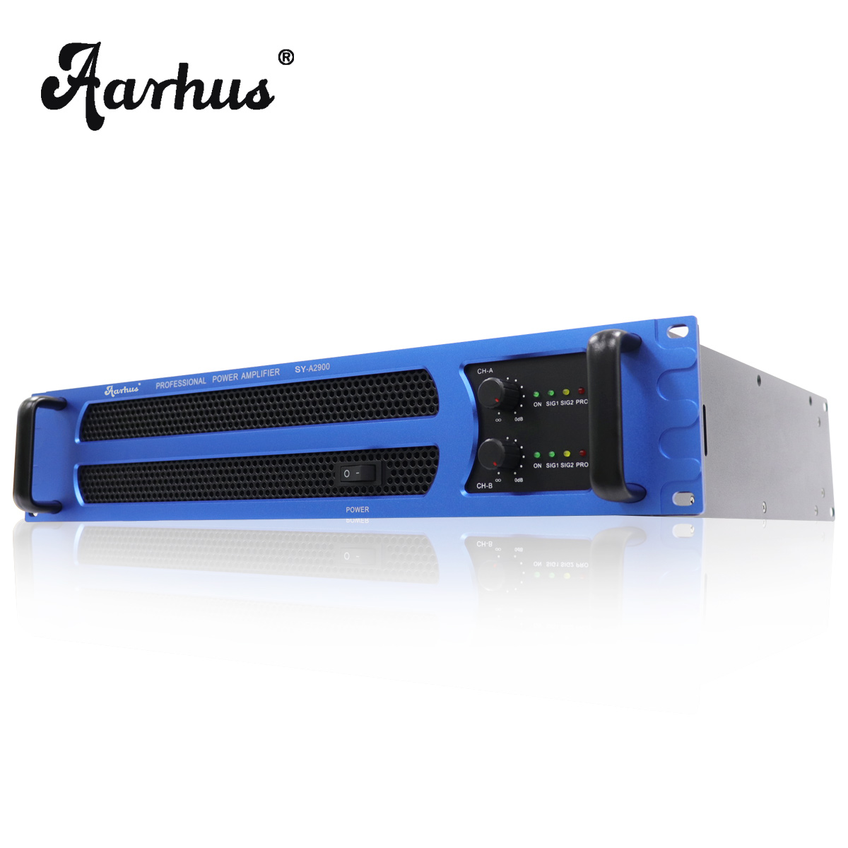 Class AB Audio Amplifiers Products 300watts Dual Channel Audio Analog Amplifier For Outdoors, SY-A2900