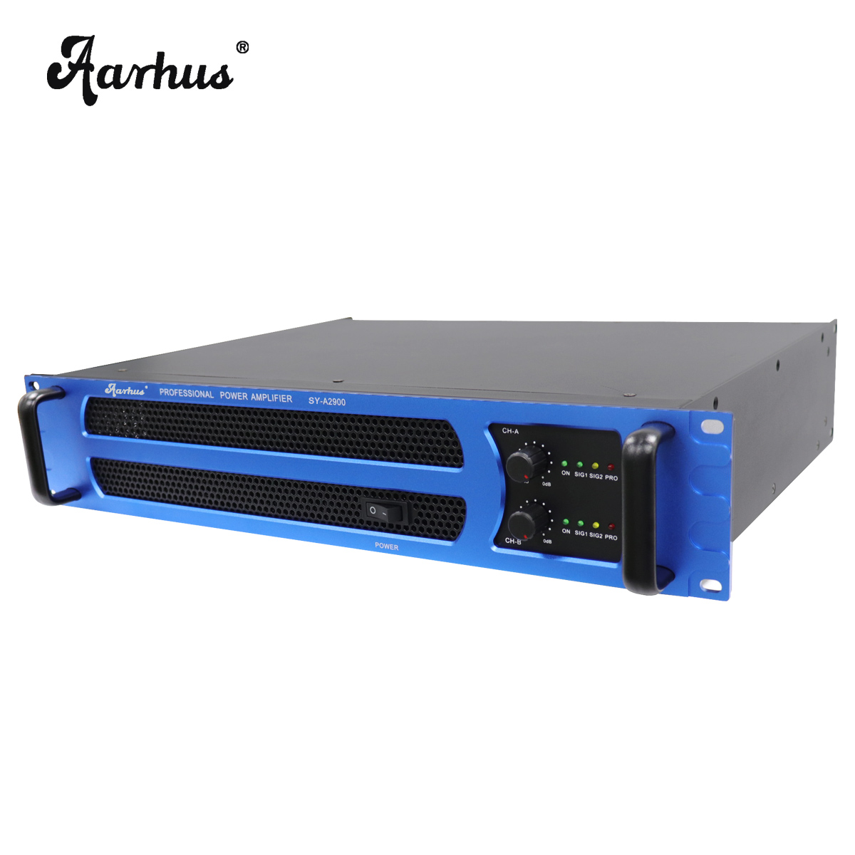 Class AB Audio Amplifiers Products 300watts Dual Channel Audio Analog Amplifier For Outdoors, SY-A2900