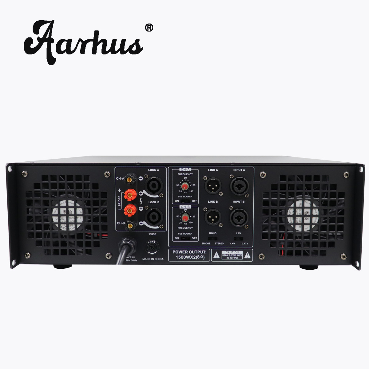 Shuoyi Amplifier Factory OEM ODM Wholesale 3U High Power Pure Rear Audio System, SY31500