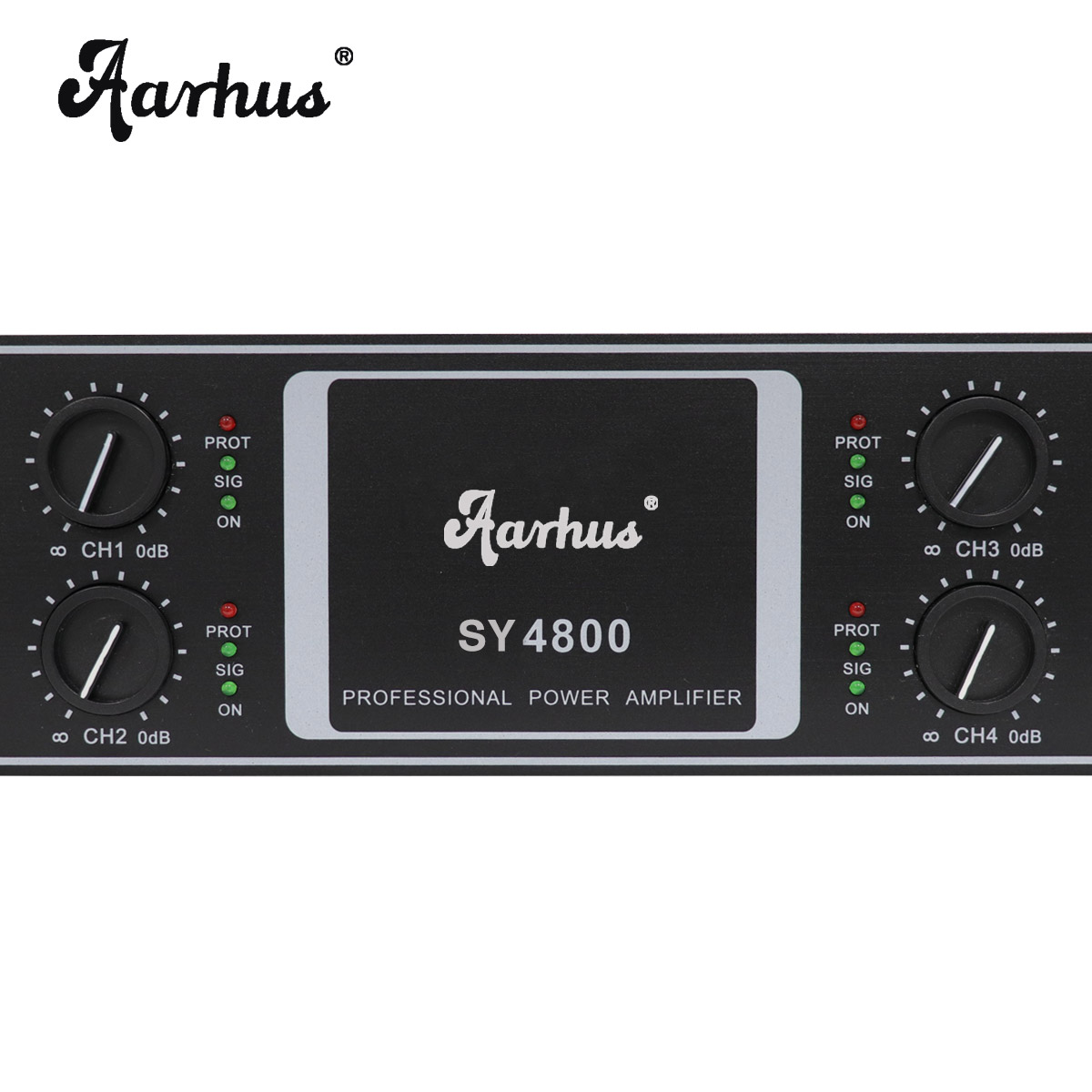 Amplifier manufacturer OEM Professional power amplifier 300w*4 For Stage Sound System, SY4800