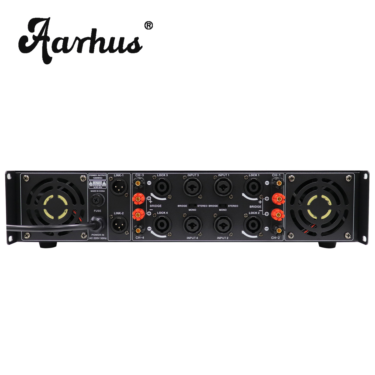 Amplifier manufacturer OEM Professional power amplifier 300w*4 For Stage Sound System, SY4800