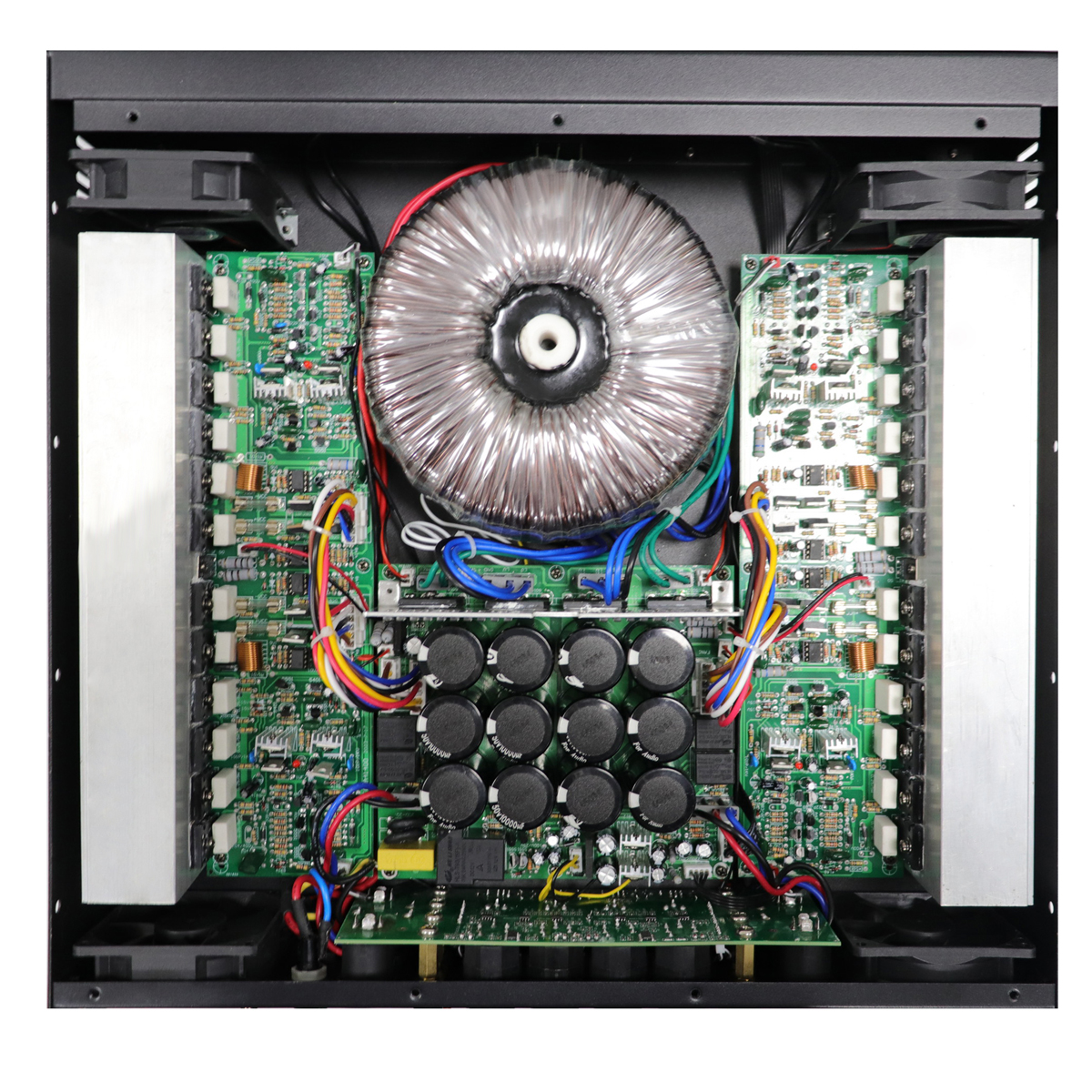 Professional amplifier for conference and meeting room audio Audio amplifier for home theater and karaoke systems