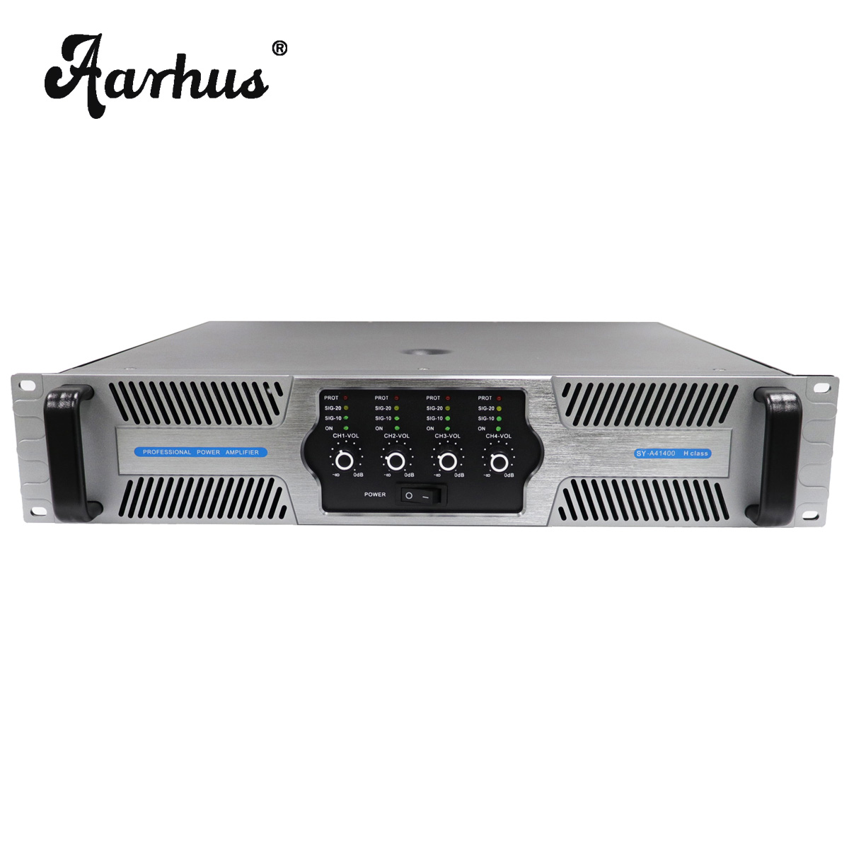 OEM ODM New Innovation 350W*4 Matching 12 inch - 15 inch Speakers Professional Amplifier, SY-A41400